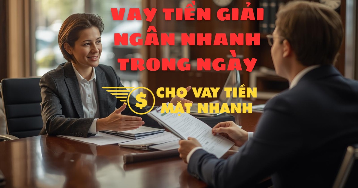 Chuyên viên hỗ trợ khách hàng Vay tiền giải ngân nhanh trong ngày không cần thế chấp tài sản.