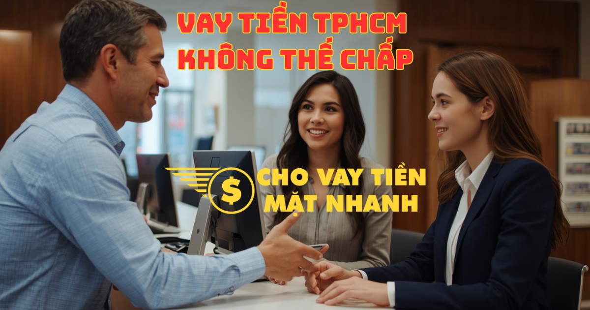 Hỗ trợ thành công và giải ngân nhanh cho khách hàng trong 30p làm việc tại dịch vụ Vay tiền uy tín tại TPHCM.