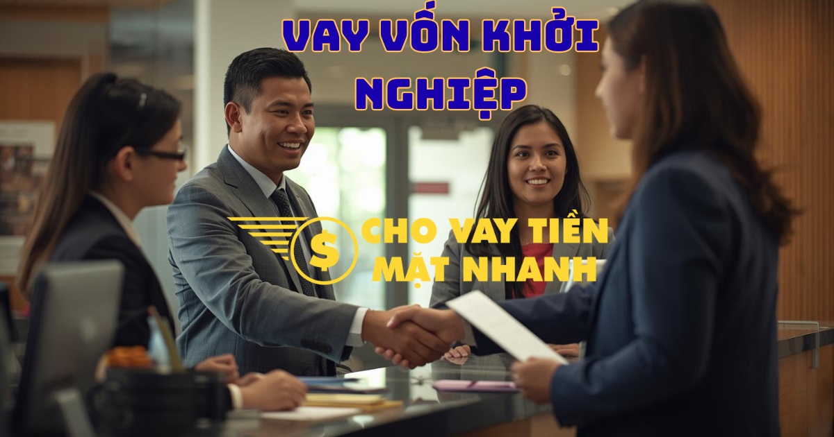 Chuyên viên hỗ trợ thành công cho khách hàng vay vốn khởi nghiệp, dịch vụ Vay vốn khởi nghiệp chuyên nghiệp, cam kết thành công.