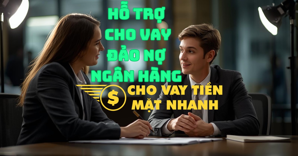 Chuyên viên tư vấn thủ tục Cho vay đảo nợ ngân hàng cho khách hàng, dịch vụ chuyên nghiệp, minh bạch.
