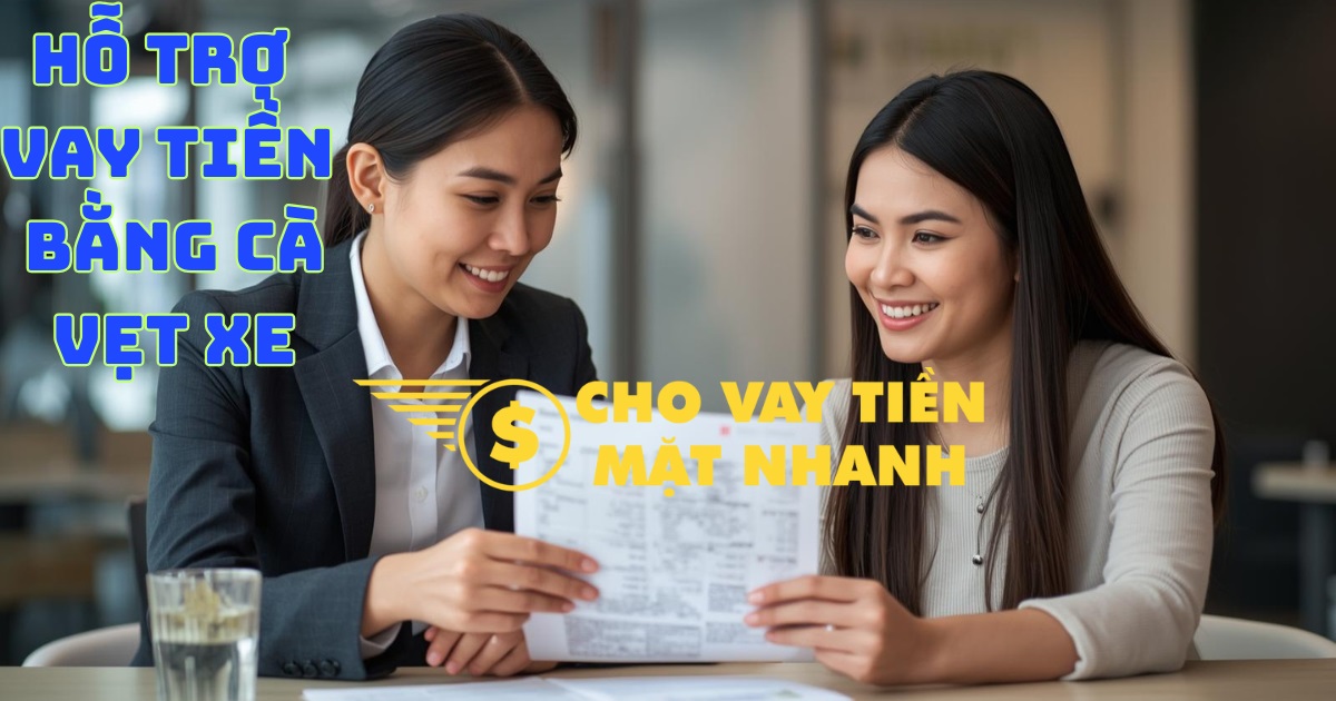 Nhân viên tư vấn cách vay tiền bằng cà vẹt xe máy như thế nào, dịch vụ Vay thế chấp xe máy chính chủ đơn giản, nhanh chóng.