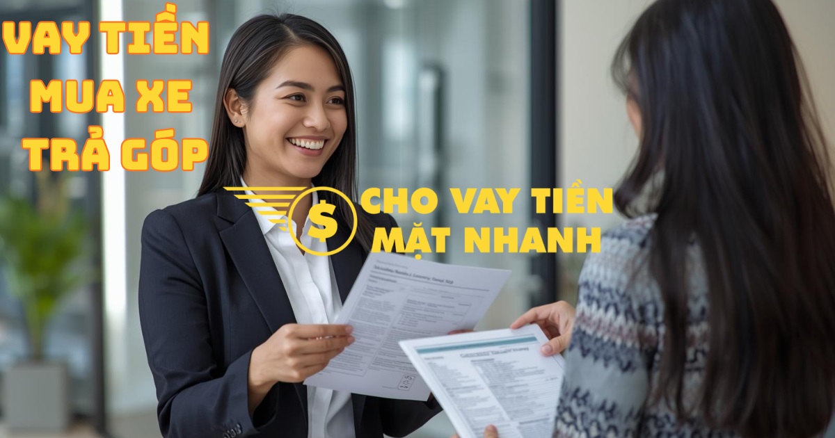 Chuyên viên hỗ trợ tư vấn gói vay cho khách hàng mua xe trả góp, dịch vụ Vay mua xe trả góp tối ưu, chuyên nghiệp.