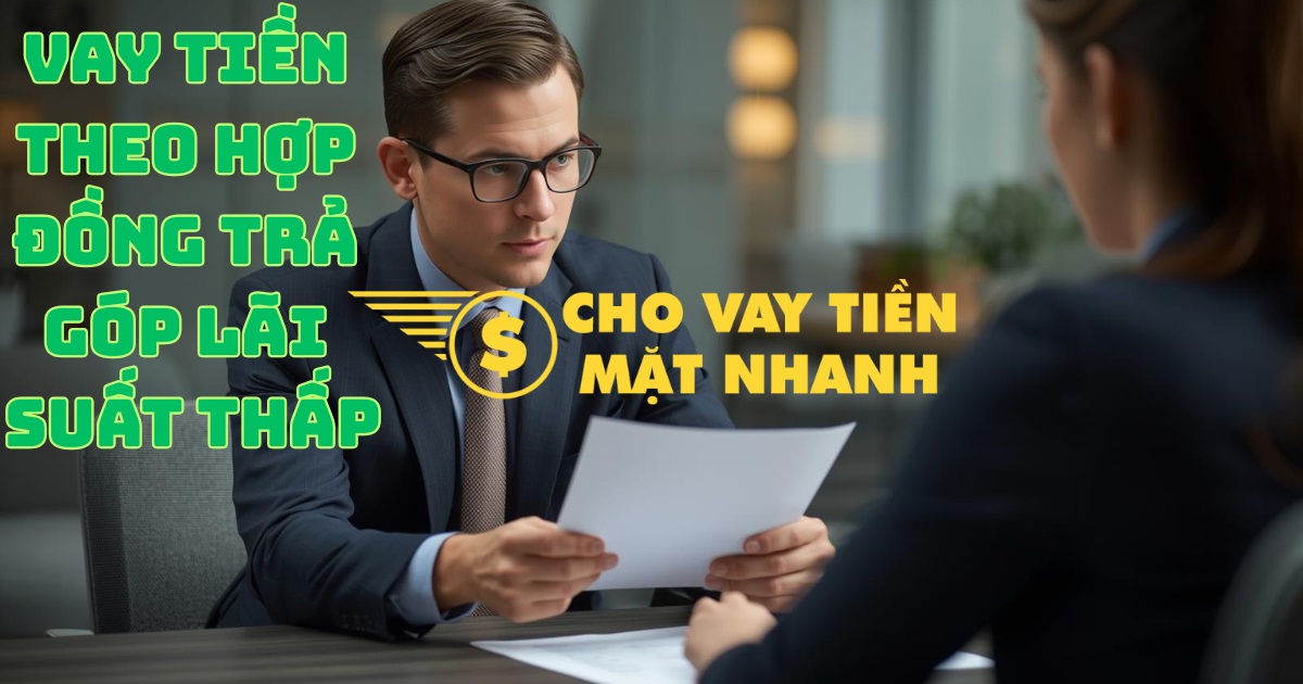Chuyên viên tư vấn cho khách hàng cách vay theo hợp đồng cũ như thế nào, dịch vụ Vay theo hợp đồng cũ minh bạch, dễ hiểu.