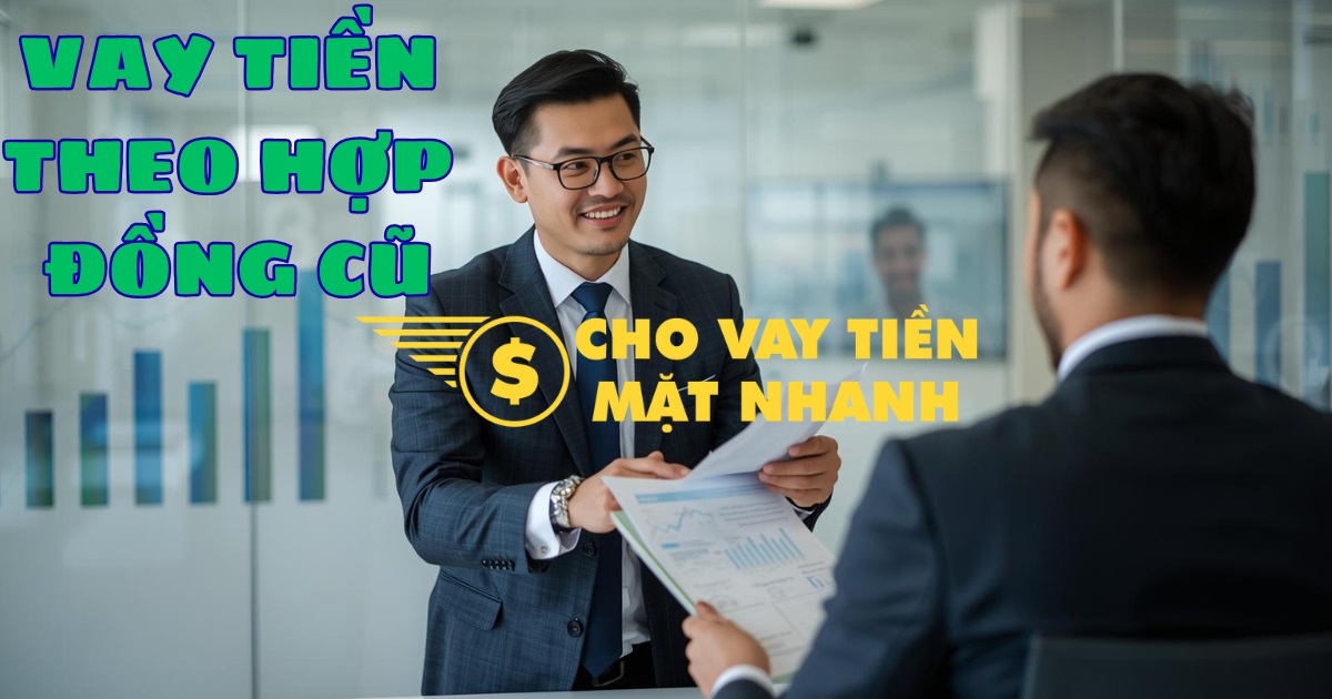 Chuyên viên hỗ trợ khách hàng vay theo hợp đồng cũ một cách chuyên nghiệp, dịch vụ Vay theo hợp đồng cũ đơn giản, nhanh chóng.