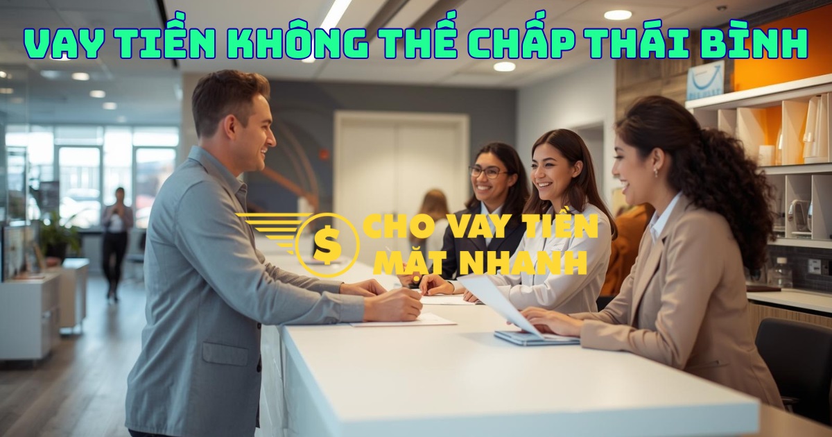 Chuyên viên tư vấn gói vay tiền không thế chấp cho khách hàng vay gấp tại Thái Bình, giải pháp vay tiền Thái Bình tiện lợi, siêu tốc.