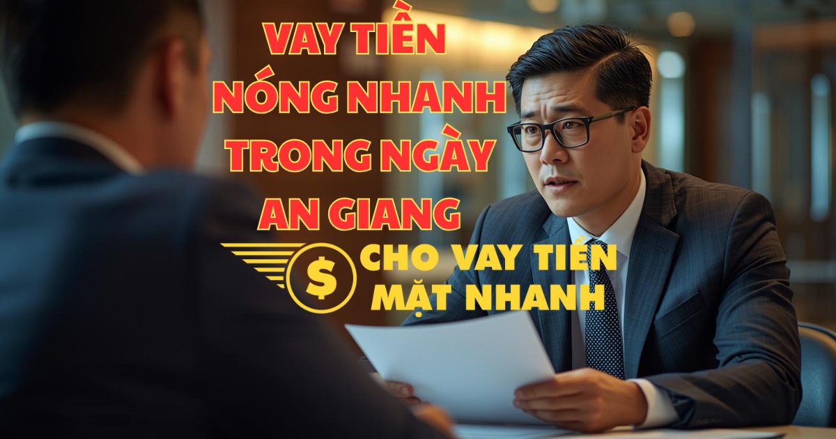 Chuyên viên tư vấn gói vay tiền nhanh trong ngày cho khách hàng tại An Giang, dịch vụ vay tiền An Giang siêu tốc, cam kết giải ngân nhanh.