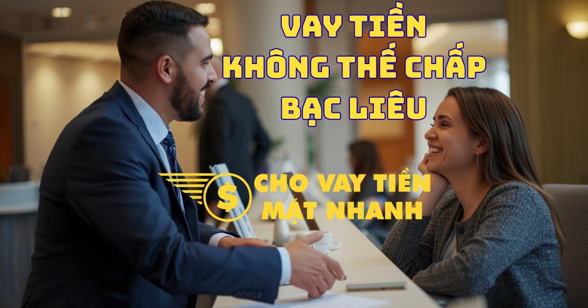 Chuyên viên làm thủ tục giải ngân nhanh cho khách hàng tại Bạc Liêu, dịch vụ vay tiền Bạc Liêu siêu tốc, cam kết nhận tiền nhanh.