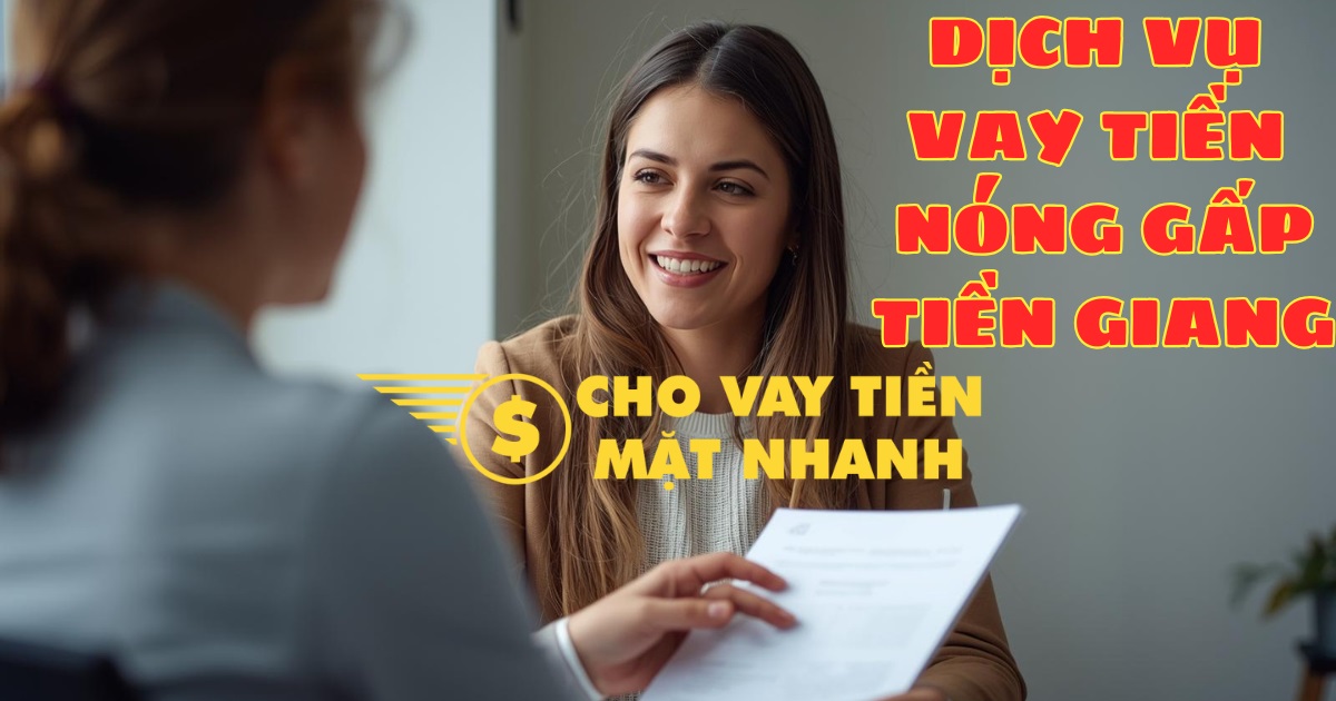 Chuyên viên hỗ trợ làm thủ tục vay tiền gấp cho khách hàng tại Tiền Giang, đảm bảo quy trình vay tiền Tiền Giang cấp tốc, chuyên nghiệp.