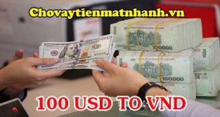 Quy đổi 100 USD to VND