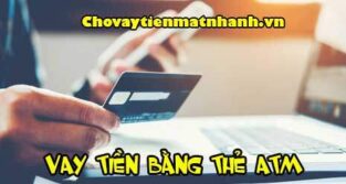 Vay tiền bằng thẻ ATM